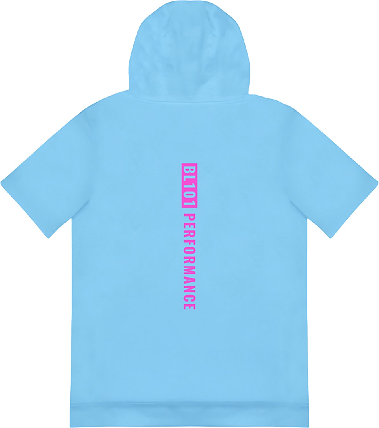 Baseball Lifestyle 101 Adult BSBL-SZN Short Sleeve Hoodie                                                                        - view number 2
