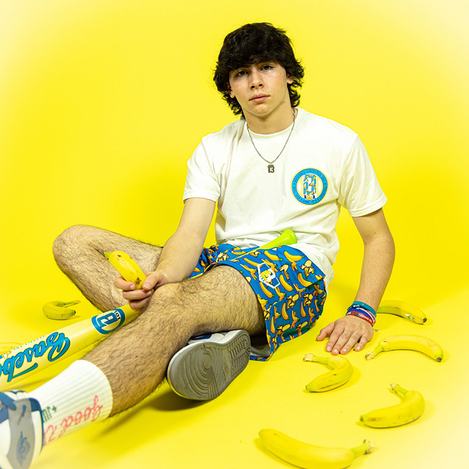 Baseball Lifestyle 101 Youth Banana Shorts 5 in                                                                                  - view number 2