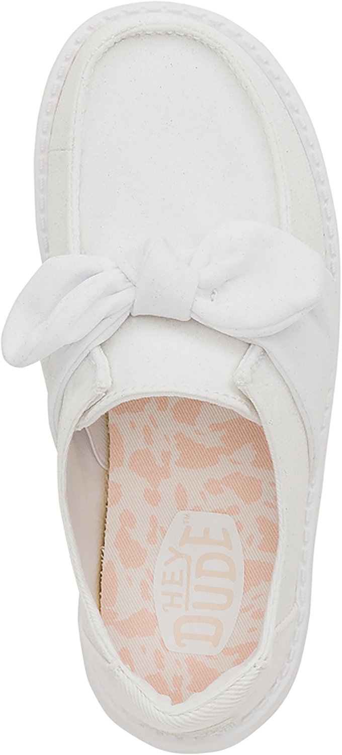 Hey Dude Girls' Wendy Bow Stardust Shoes - view number 5