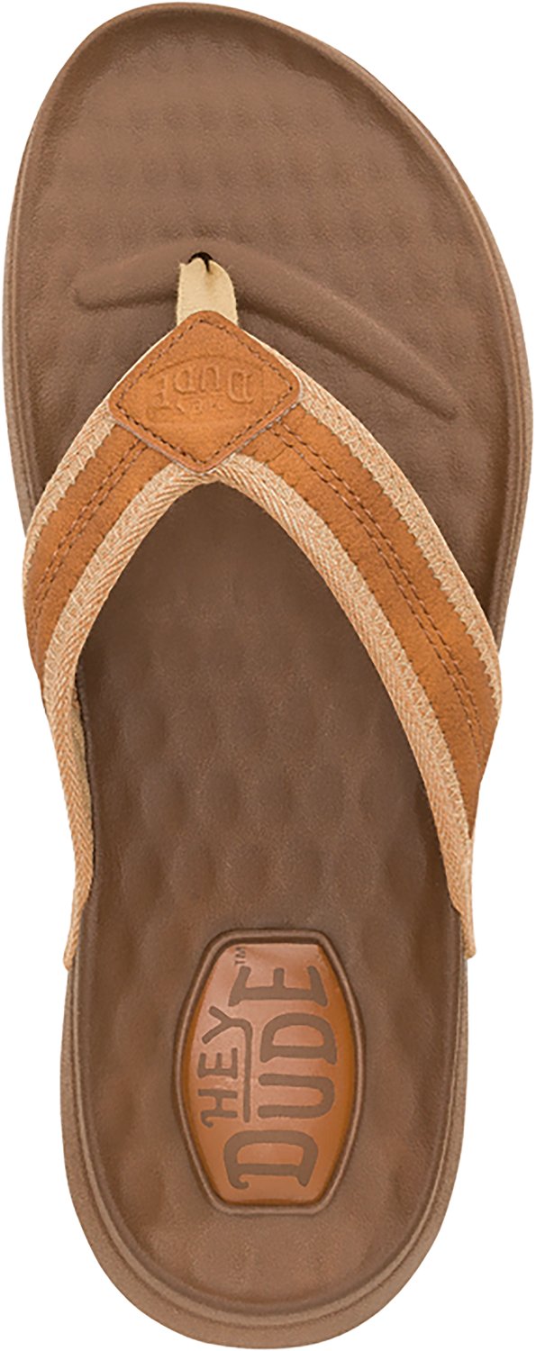 HEYDUDE Men's Myers Classic Flip-Flops                                                                                           - view number 5