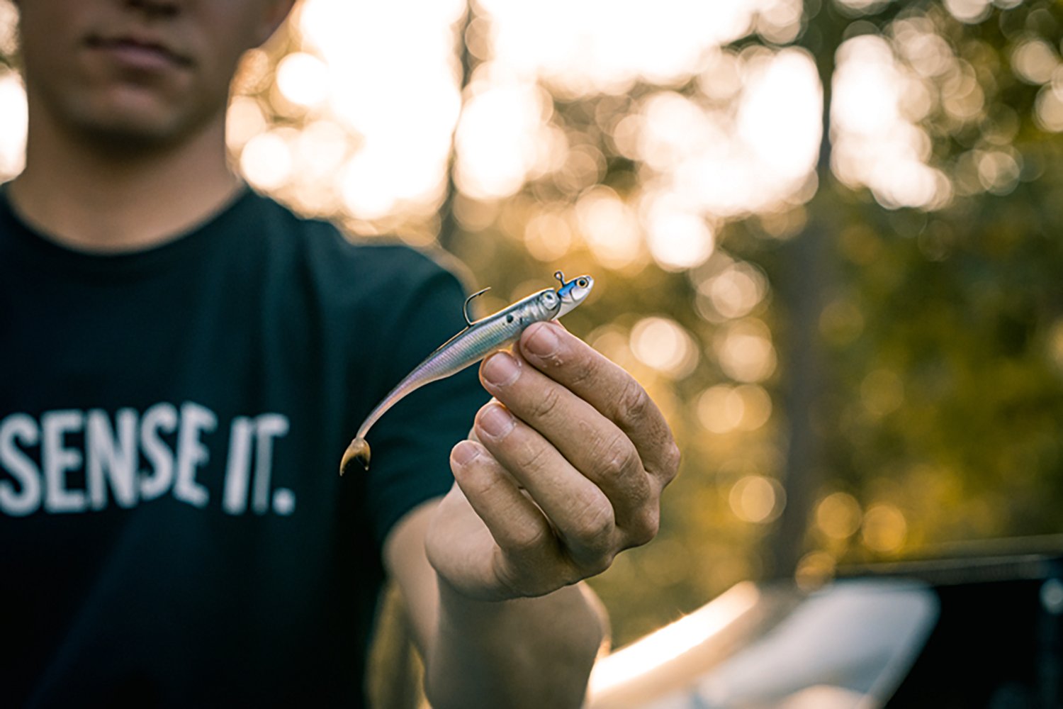 6th Sense Strobe Minnow Unrigged Plastic Swim Bait 5-Pack - view number 2