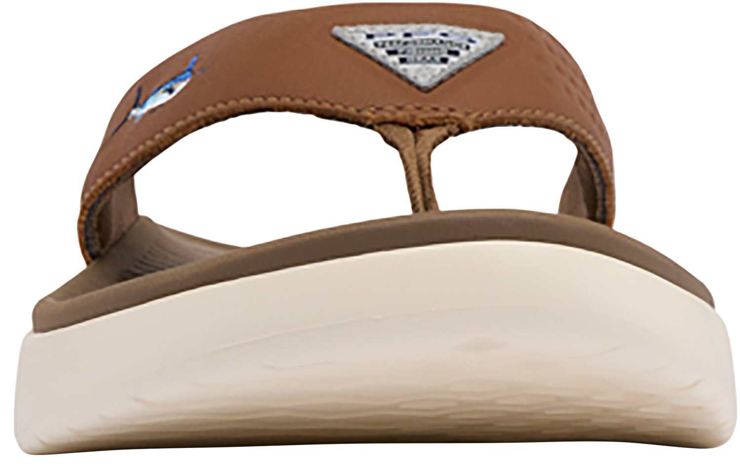 Columbia Sportswear Men's PFG Boatside Fish Flip Flop | Academy