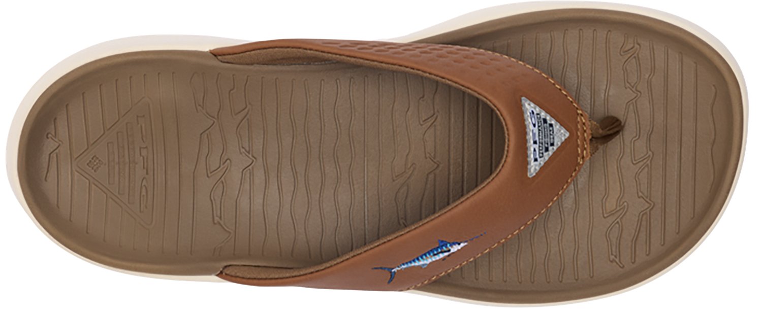 Columbia Sportswear Men's PFG Boatside Fish Flip Flop                                                                            - view number 5