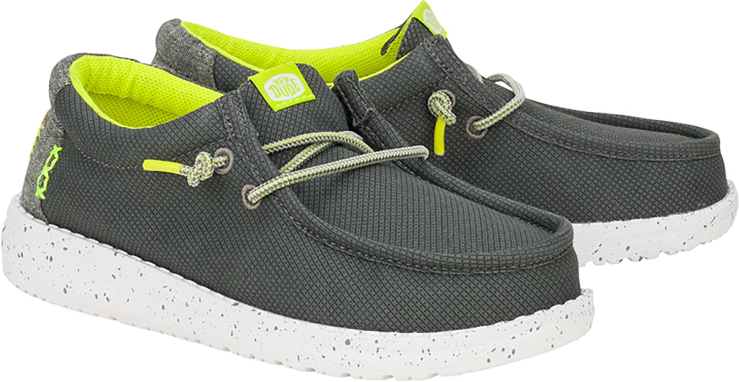 Hey Dude Boys' Wally Y Sport Grid Shoes - view number 3