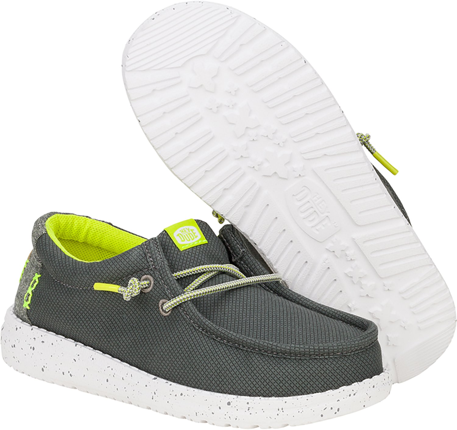 Hey Dude Boys' Wally Y Sport Grid Shoes - view number 4