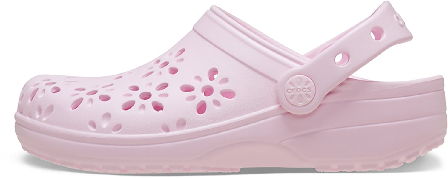 Crocs Kids' Classic Floral Cut Out Clog TD - view number 2