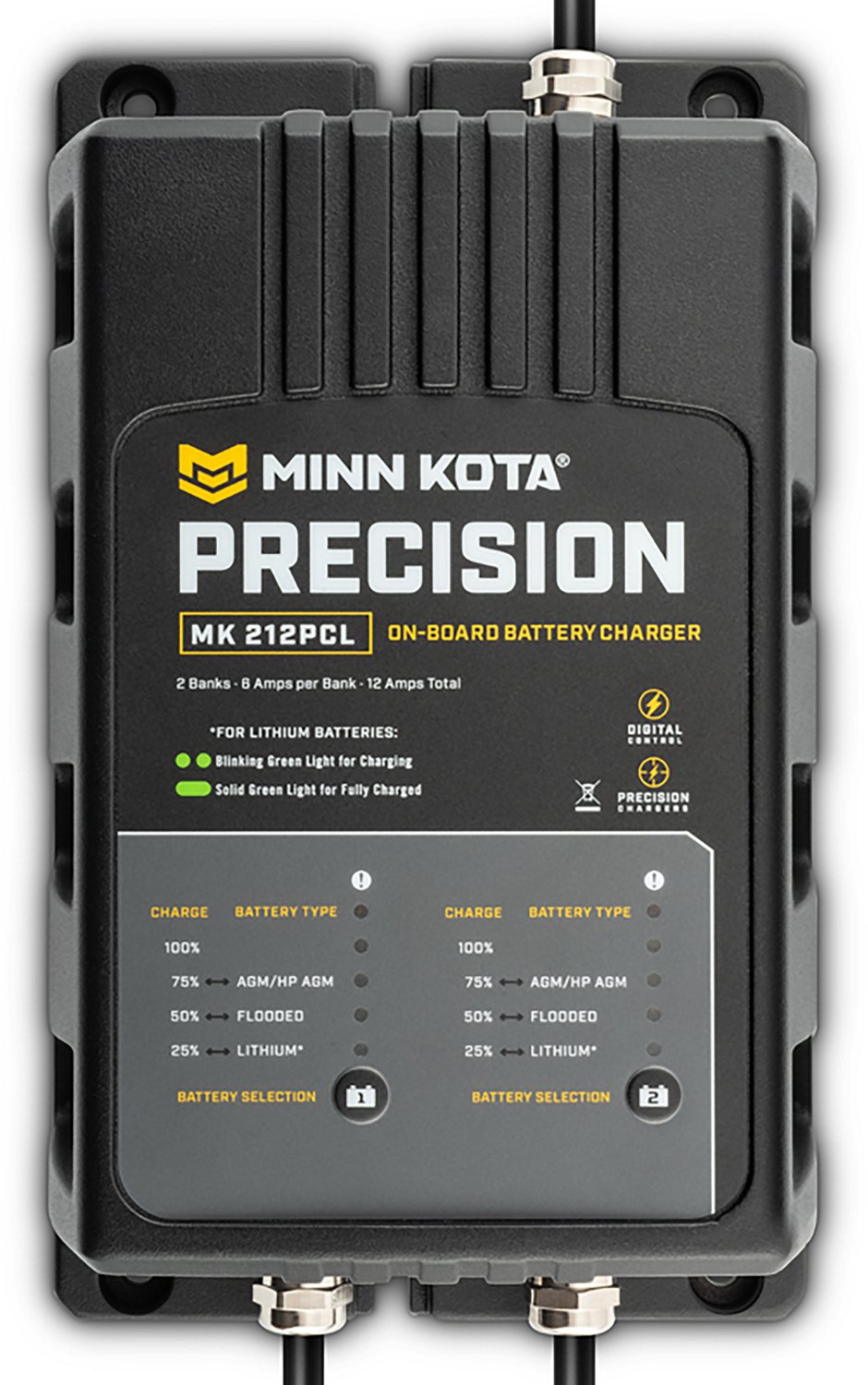 Minn Kota MK-212 PCL On-Board Precision Digital Charger                                                                          - view number 2