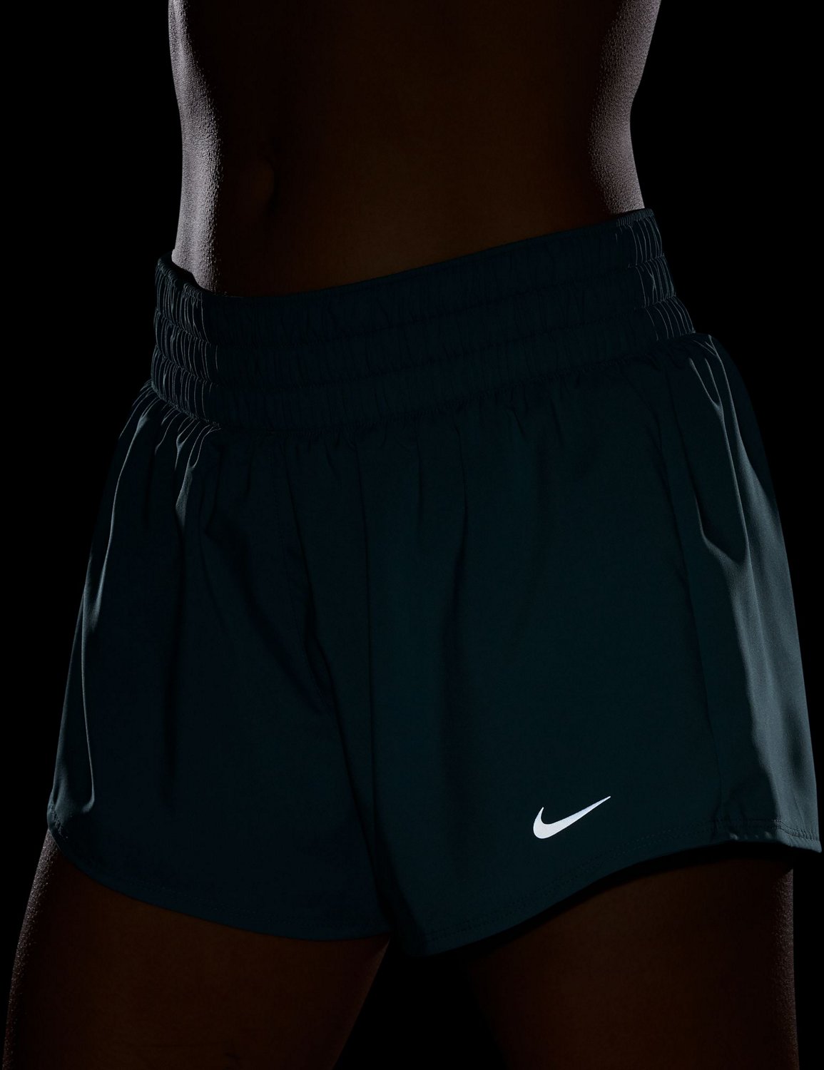 Nike Women's One Dri-FIT Mid-Rise Shorts 3in - view number 5