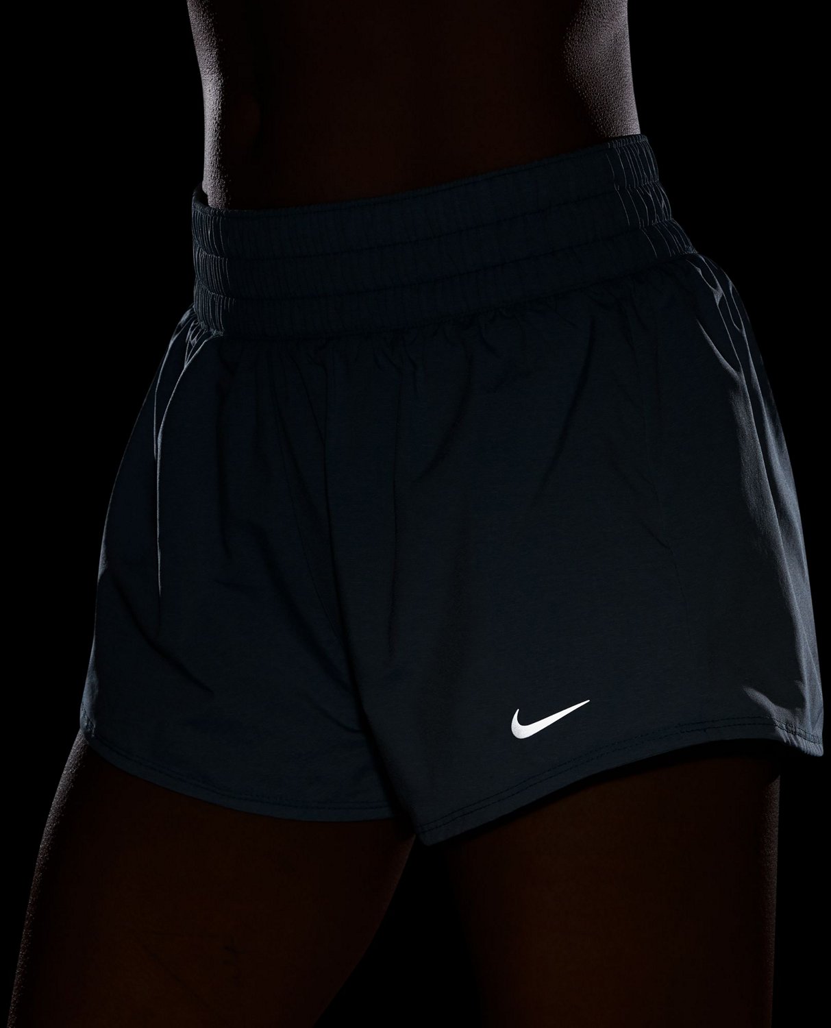 Nike Women's One Dri-FIT Mid-Rise Shorts 3in - view number 5
