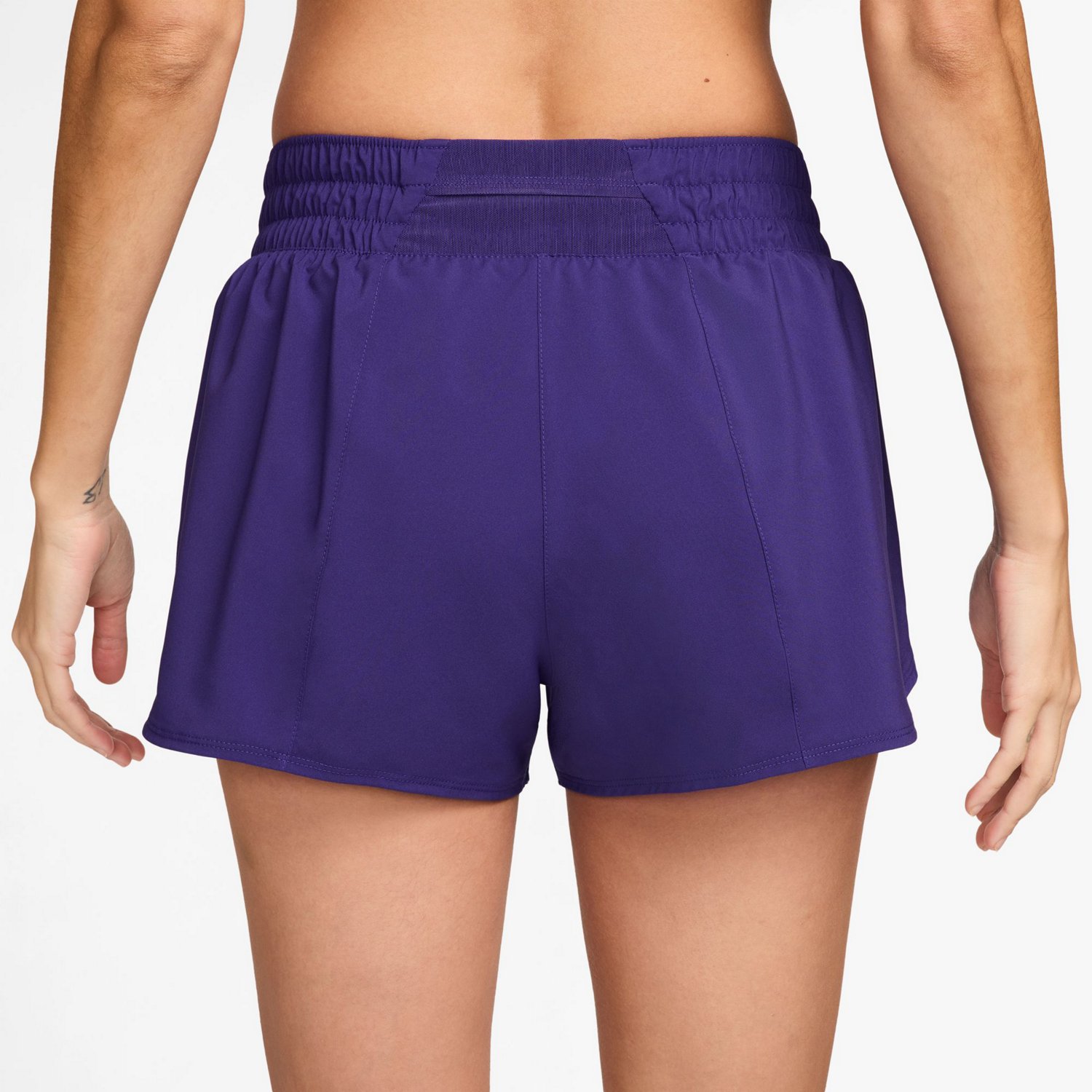 Nike Women's One Dri-FIT Mid-Rise Shorts 3in - view number 2