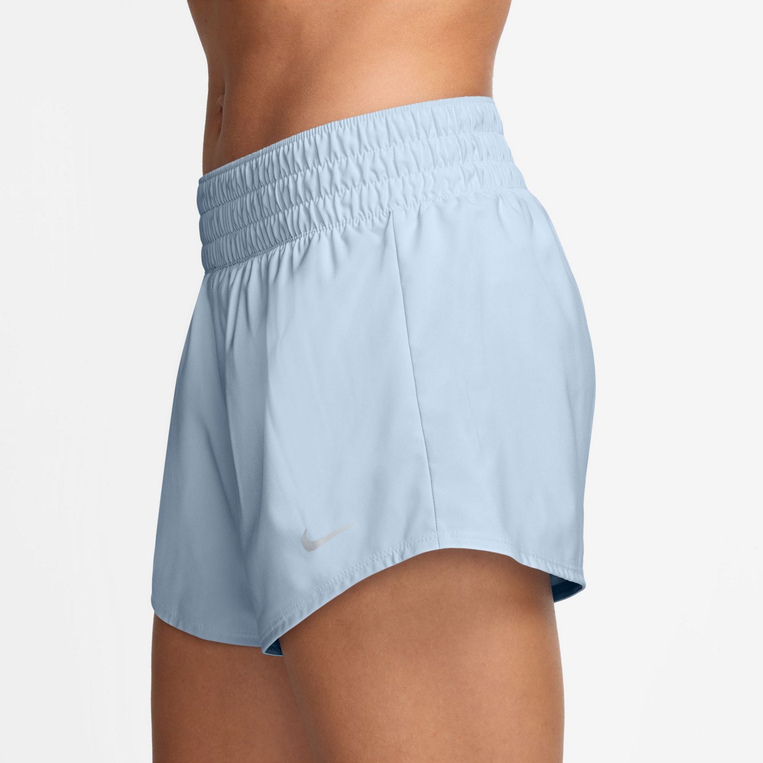 Nike Women's One Dri-FIT Mid-Rise Shorts 3in - view number 3