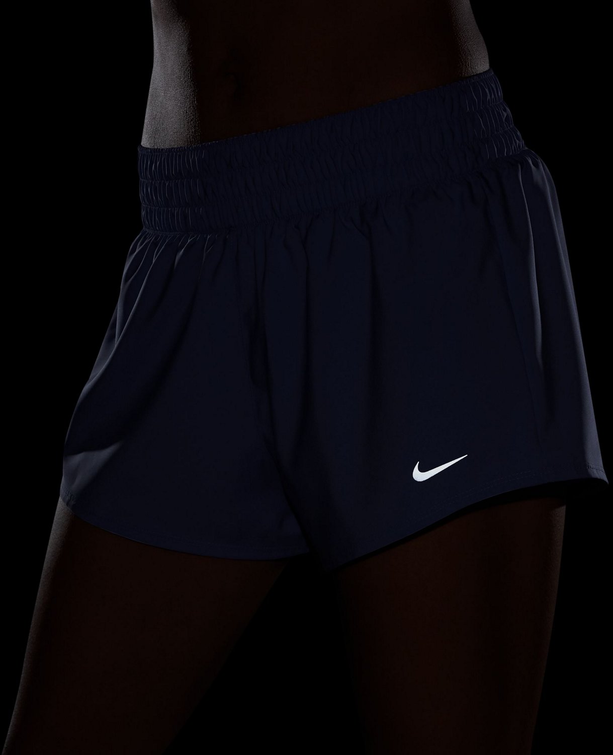 Nike Women's One Dri-FIT Mid-Rise Shorts 3in - view number 5