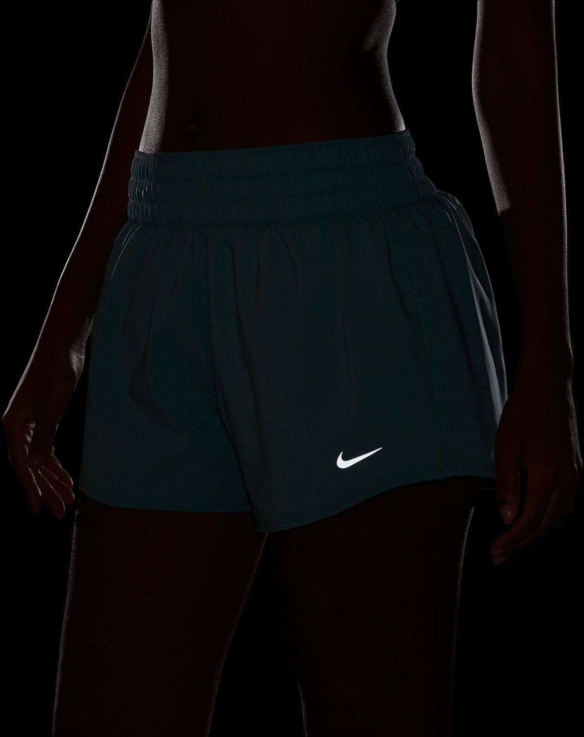 Nike Women's One Dri-FIT Mid-Rise Shorts 3in - view number 5