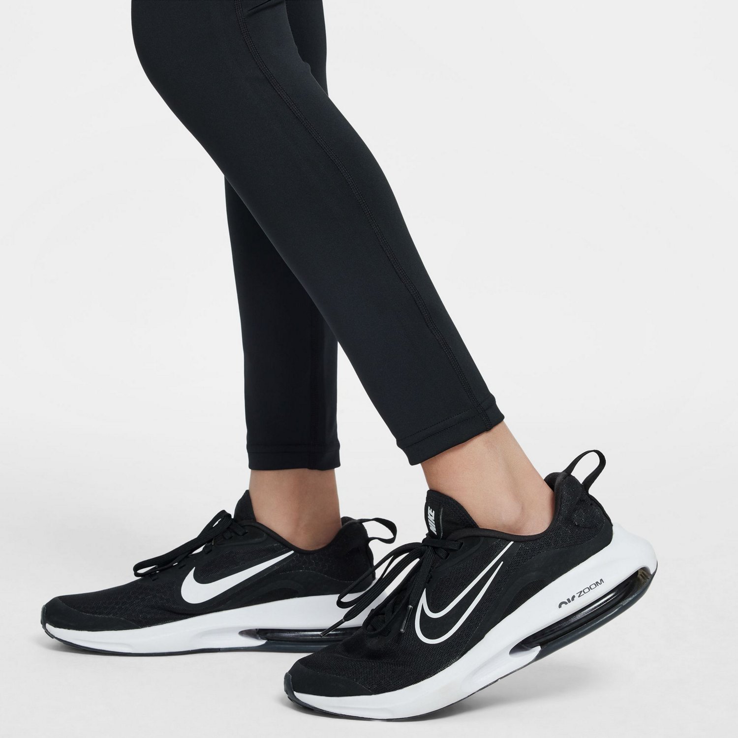 Nike Girls' Pro Dri-FIT Mid-Rise Leggings - view number 6