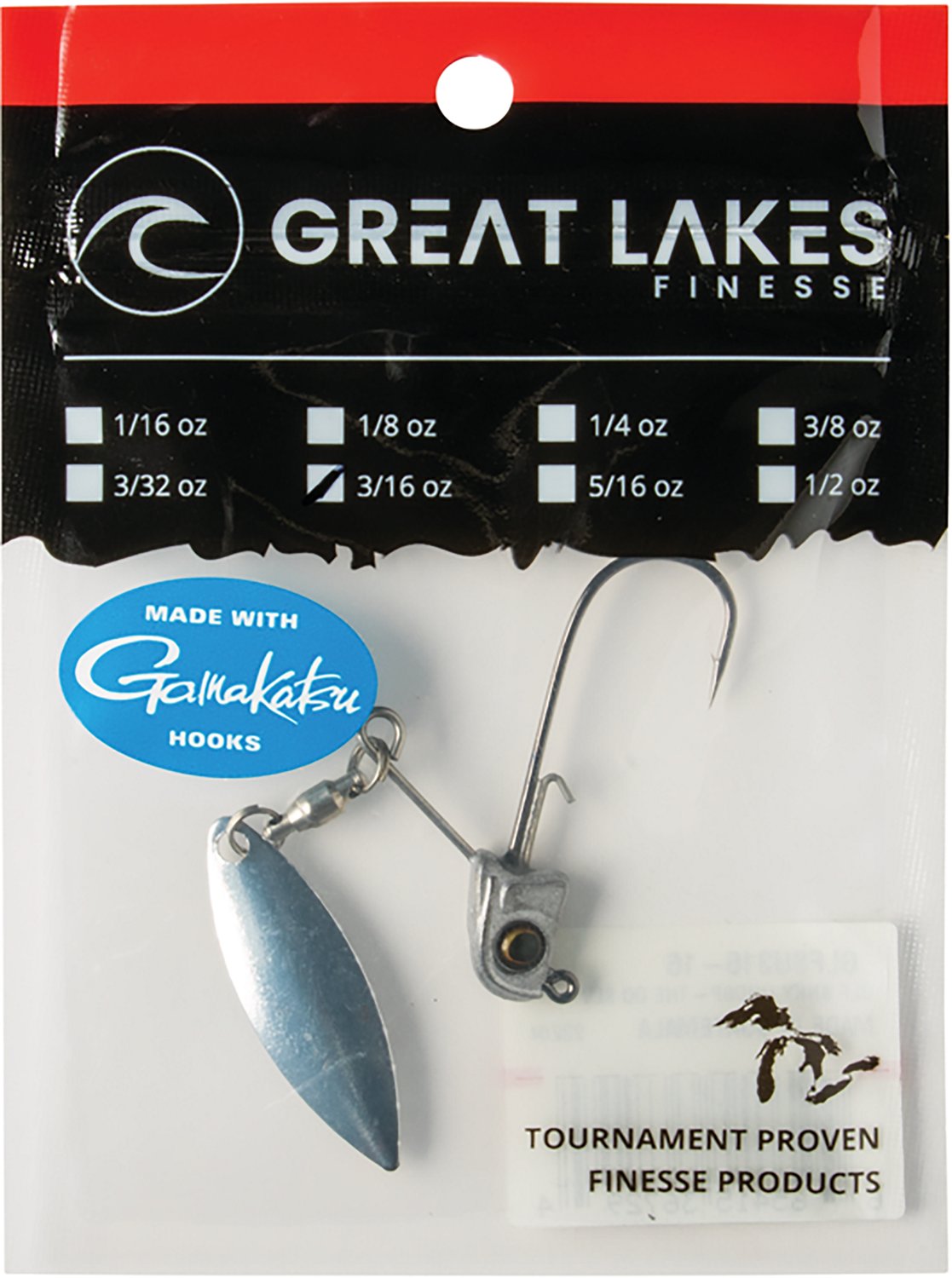 Great Lakes Finesse Sneaky Underspin 3/16 oz Bait - view number 2