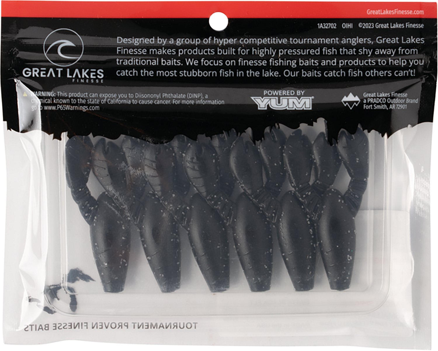 Great Lakes Finesse 2-1/10 in Floating Snack Craw - view number 4