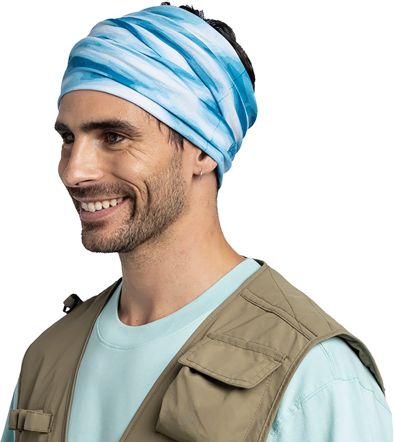Buff Men's Sun Hues Blue Gaiter                                                                                                  - view number 2