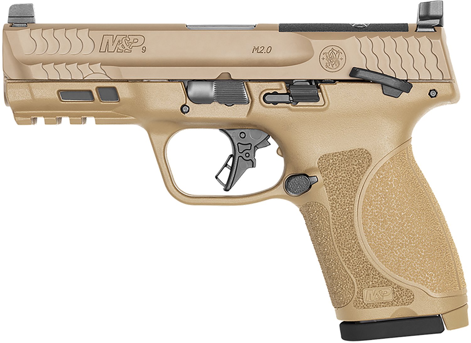 Smith & Wesson M&P M2.0 MA Compliant Compact 9mm Luger Striker Fired Pistol                                                      - view number 2