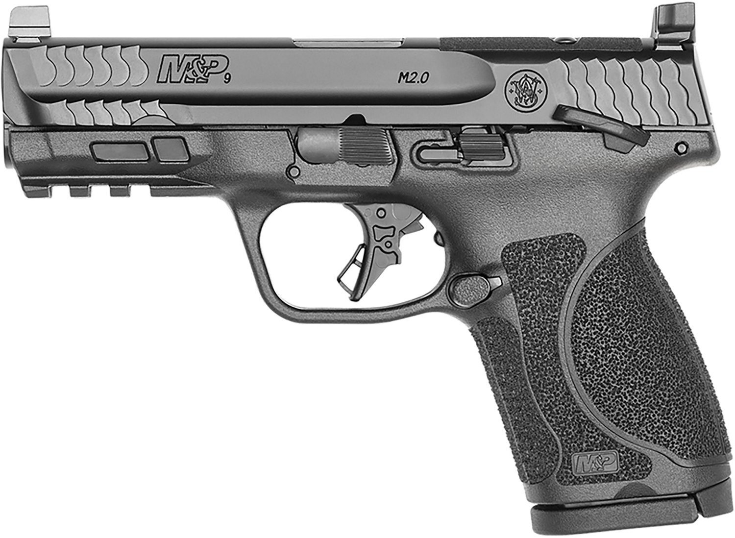 Smith & Wesson M&P M2.0 MA Compliant Compact 9mm Luger Striker Fired Pistol                                                      - view number 2