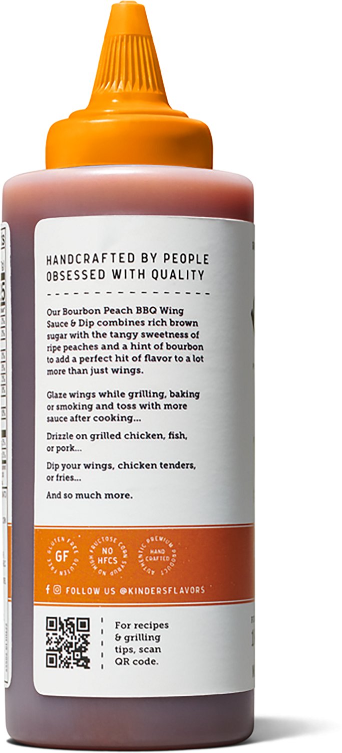 Kinder's Bourbon Peach BBQ Sauce 15.5 oz - view number 4