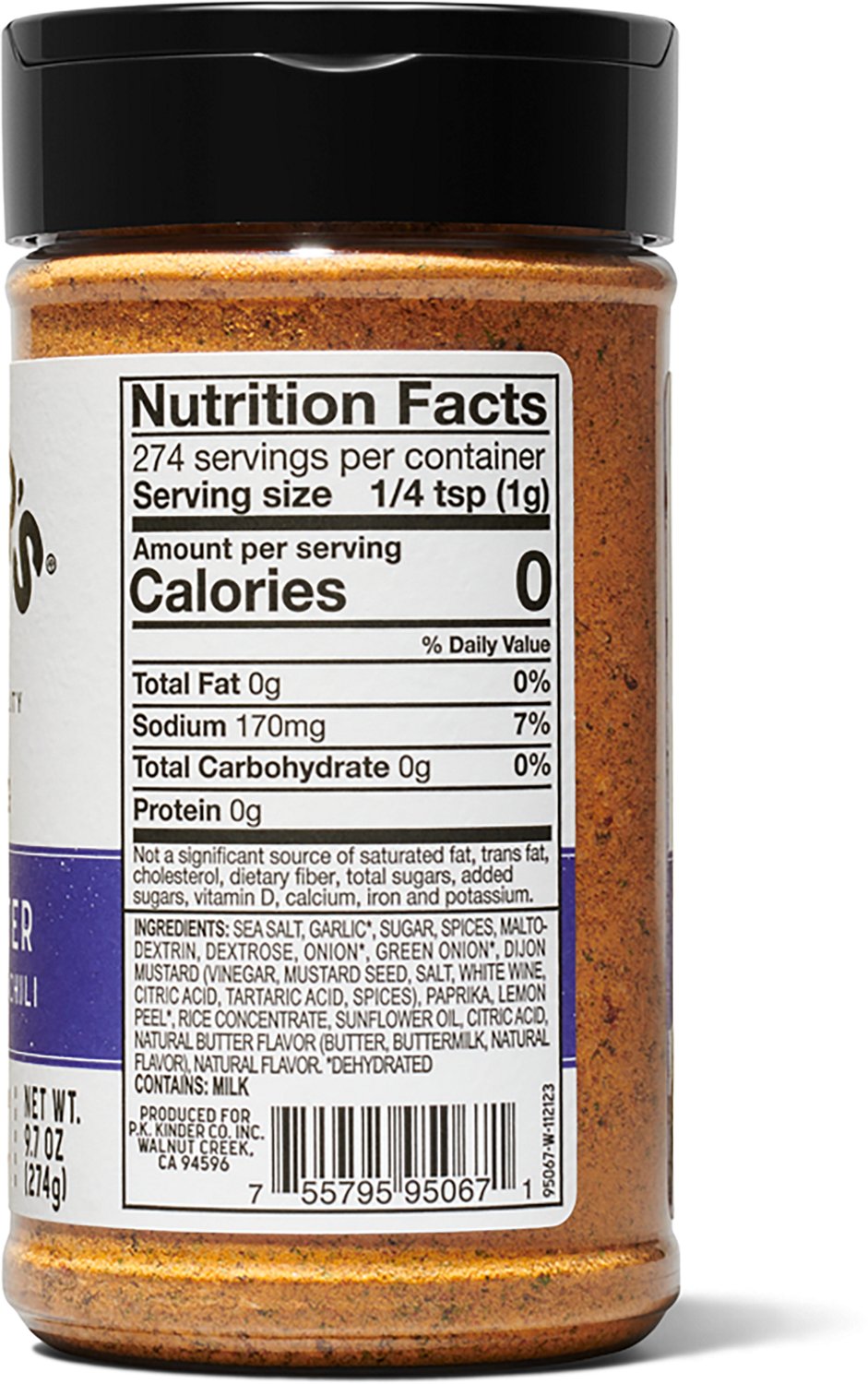 Kinder's Cowboy Butter Seasoning 9.7 oz - view number 2