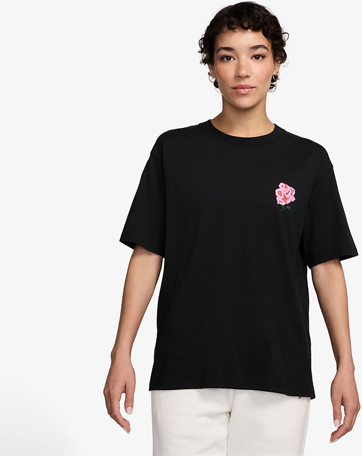 Jordan Women's Short Sleeve Graphic GFX Rose T-shirt - view number 2