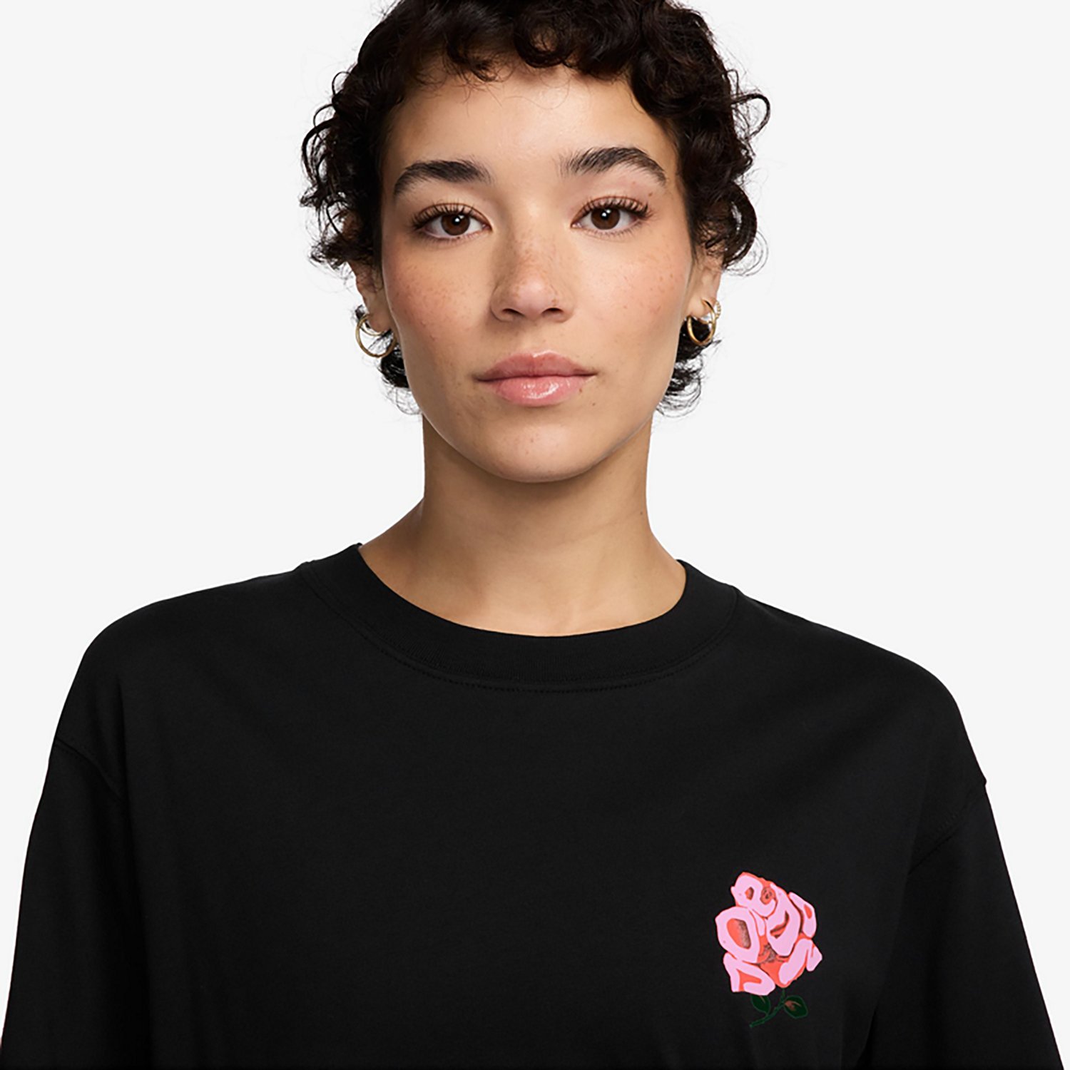 Jordan Women's Short Sleeve Graphic GFX Rose T-shirt - view number 3