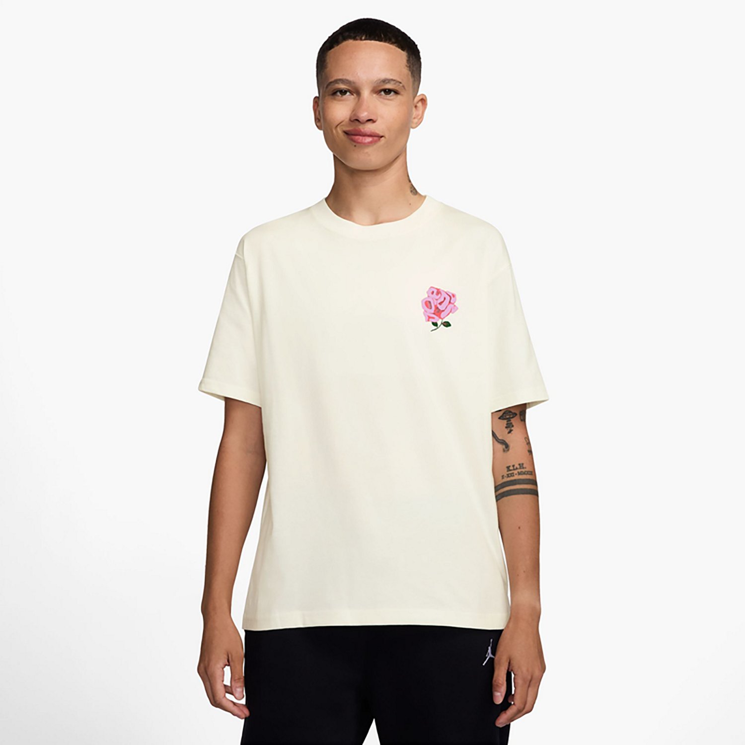 Jordan Women's Short Sleeve Graphic GFX Rose T-shirt - view number 2