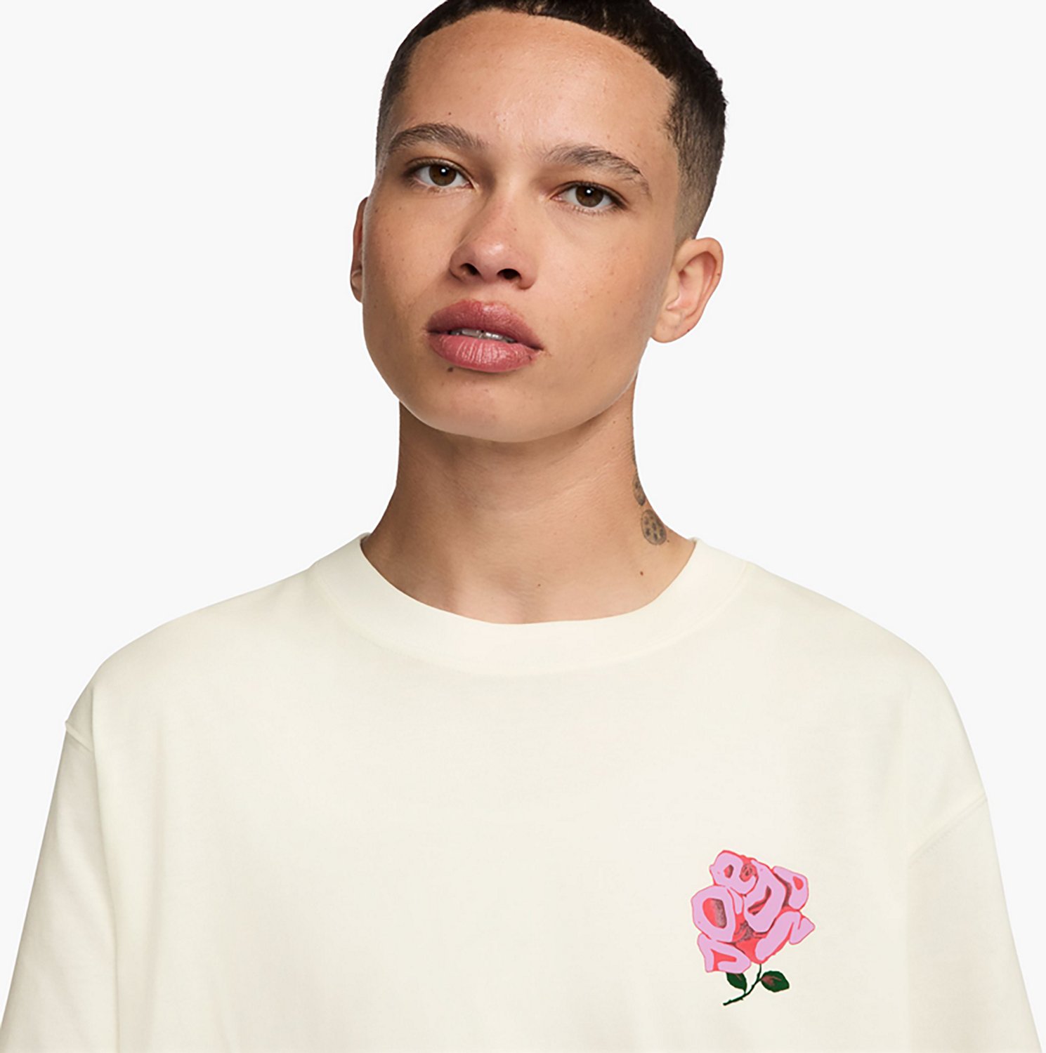 Jordan Women's Short Sleeve Graphic GFX Rose T-shirt - view number 3