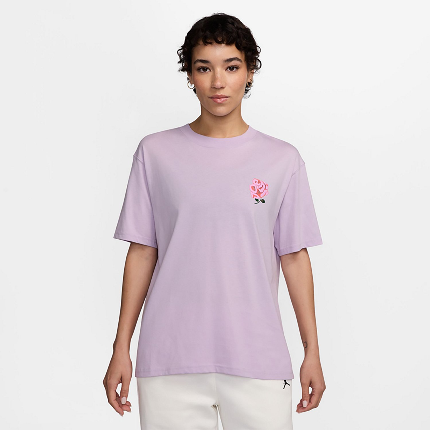 Jordan Women's Short Sleeve Graphic GFX Rose T-shirt - view number 2
