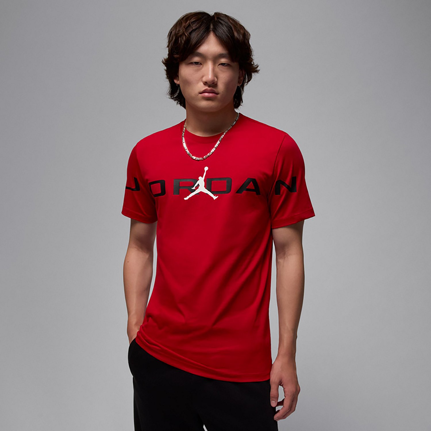 【NIKE】Jordan Air Men's Stretch T-Shirt Jordan Men's Air Stretch Short Sleeve T-shirt | Academy