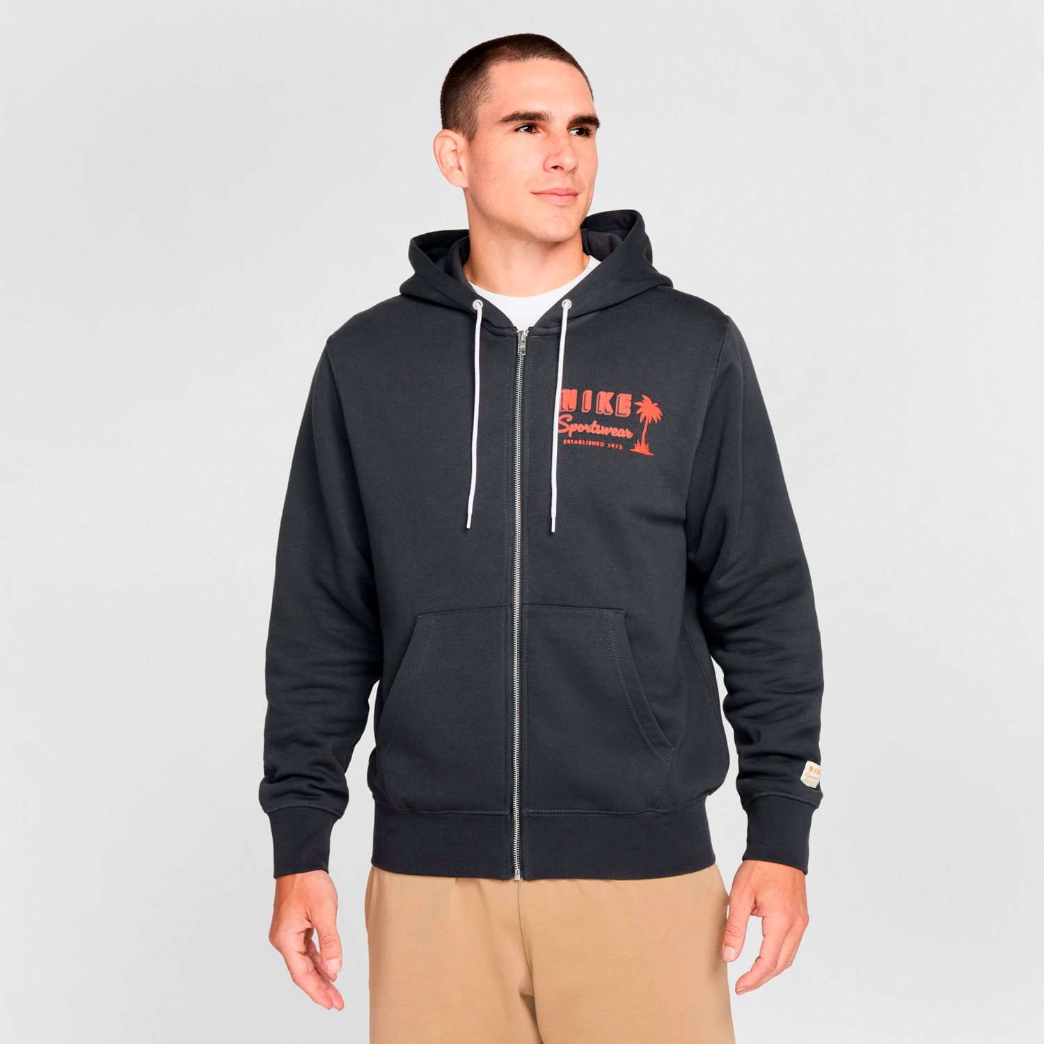 Nike Men's Club Full Zip Fleece Hoodie - view number 2