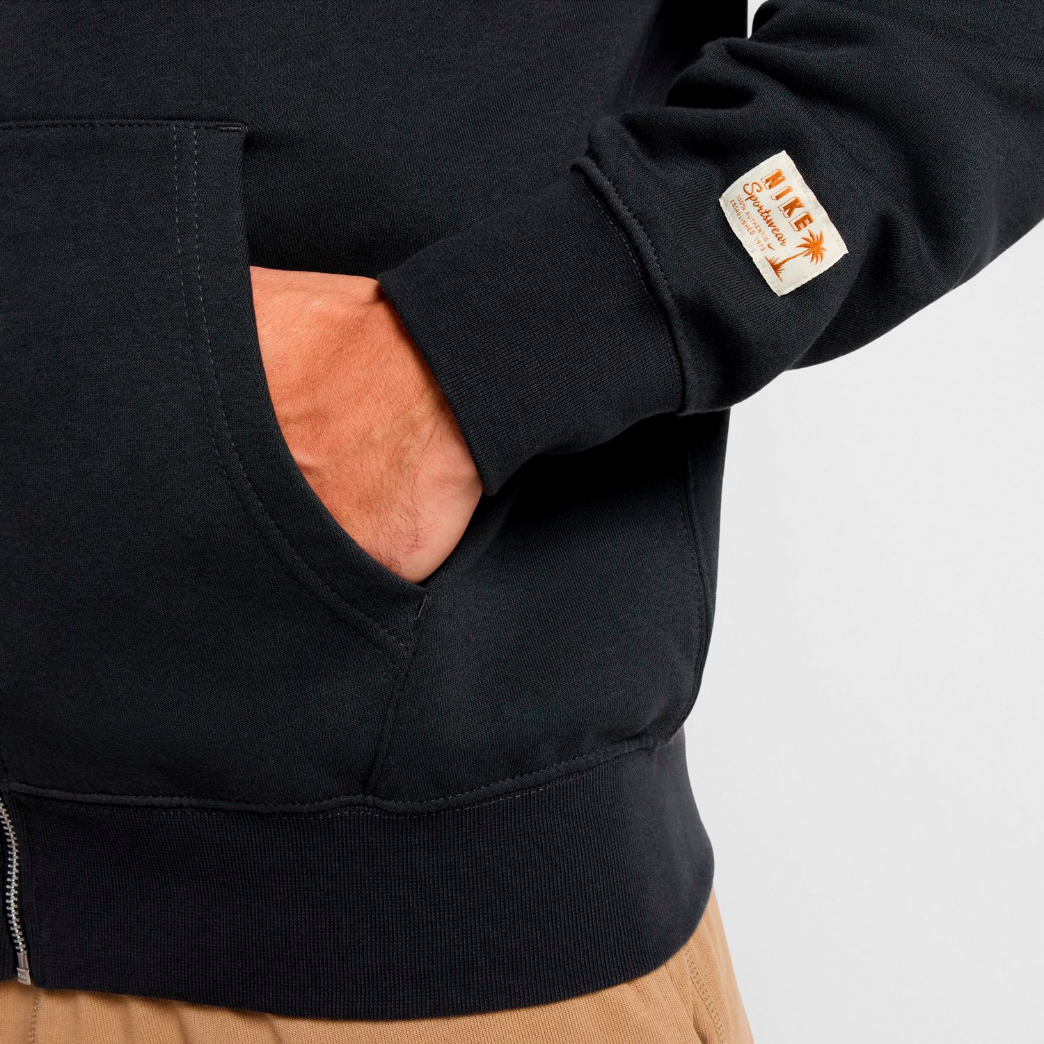 Nike Men's Club Full Zip Fleece Hoodie - view number 5