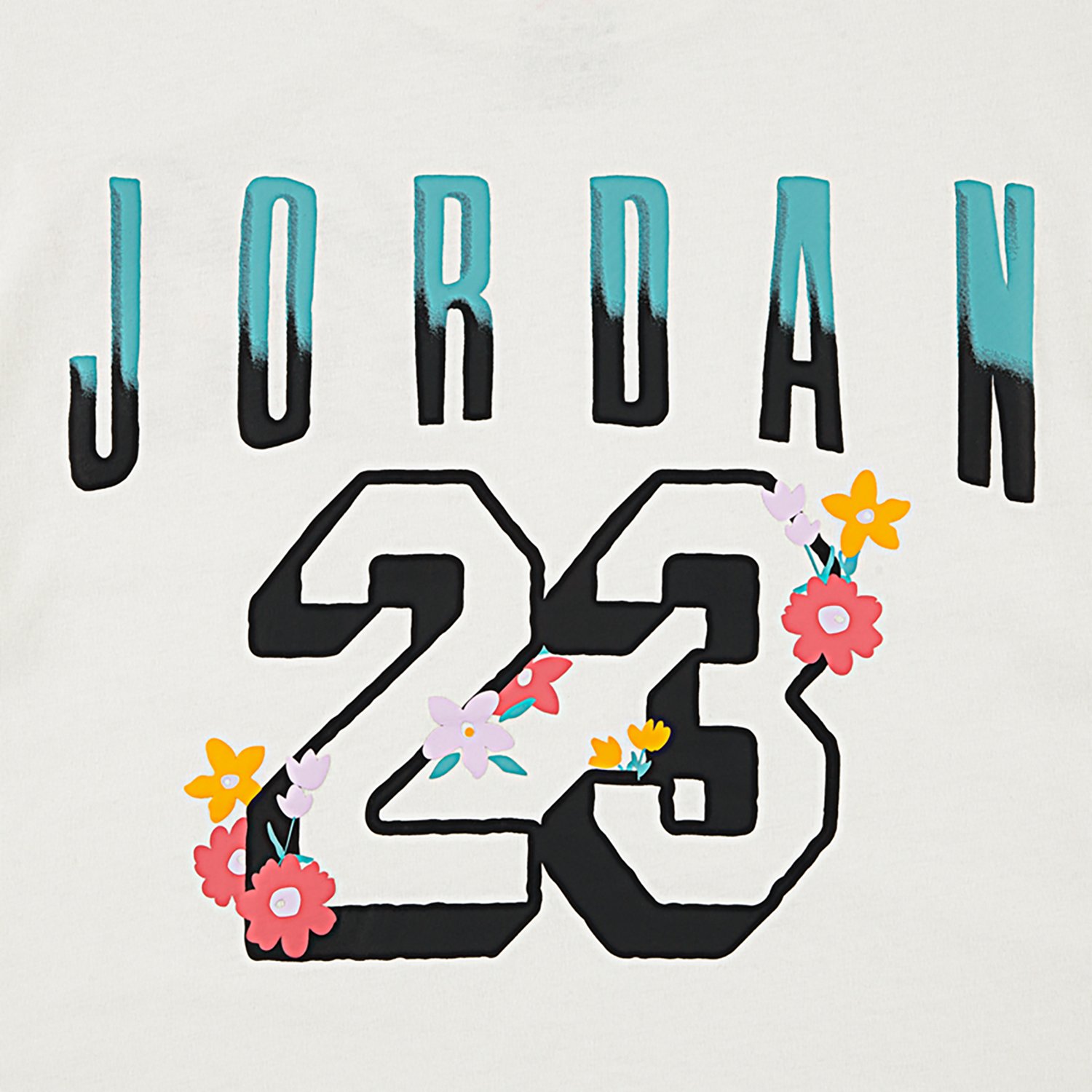 Jordan Girls' Summer Bloom Oversized T-shirt - view number 3