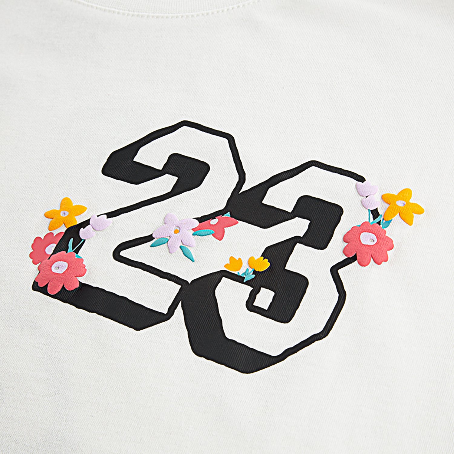 Jordan Girls' Summer Bloom Oversized T-shirt - view number 5