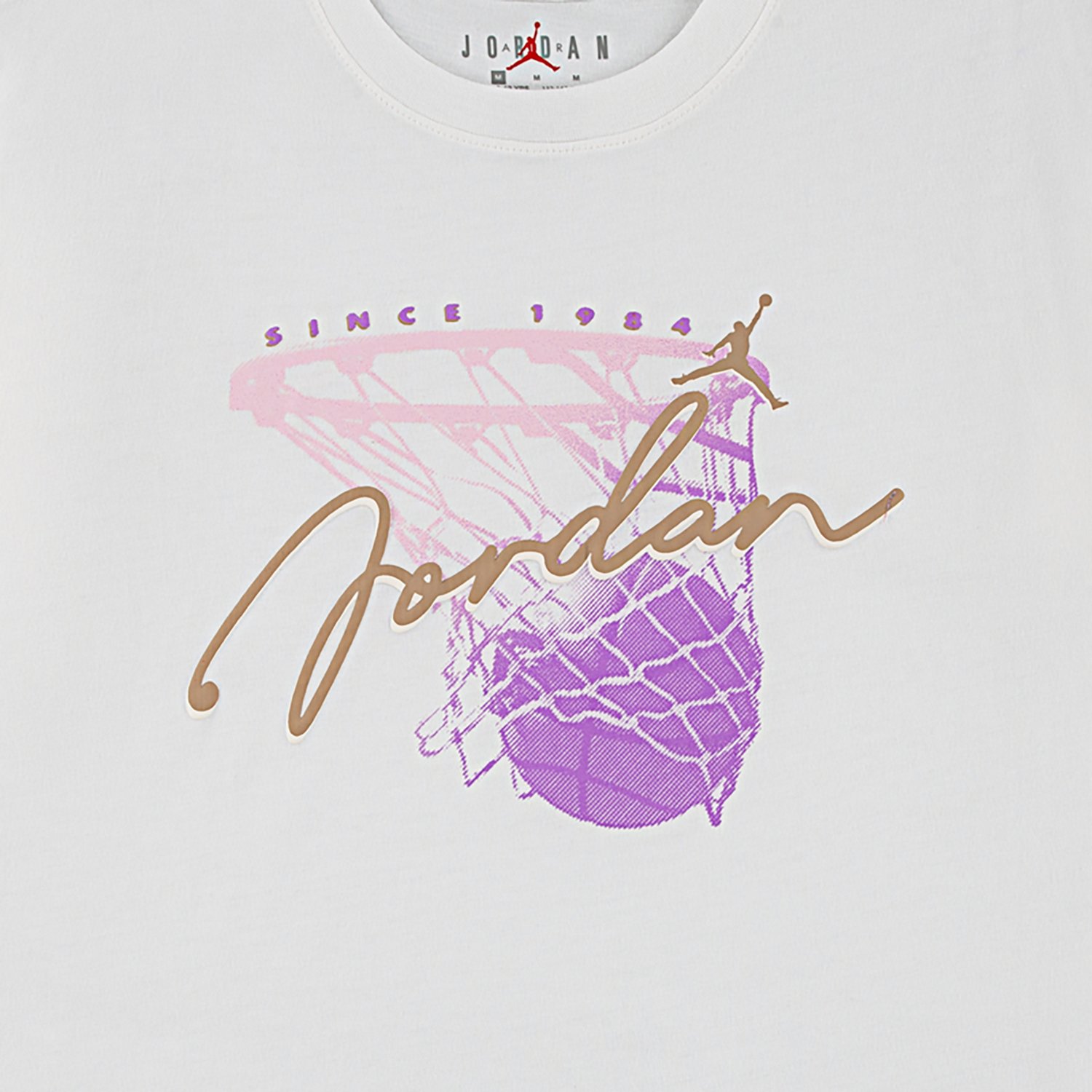 Jordan Girls' Hoop Classic Short Sleeve T-shirt - view number 3