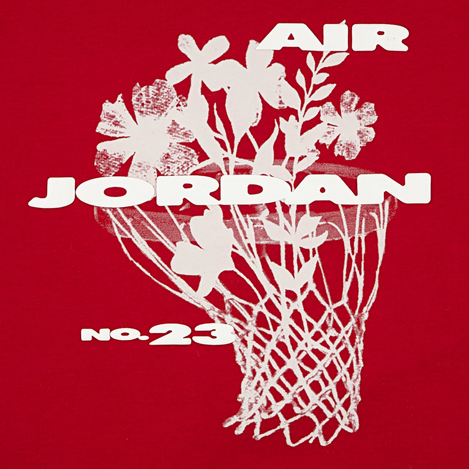 Jordan Girls' Flowers Short Sleeve T-shirt - view number 4