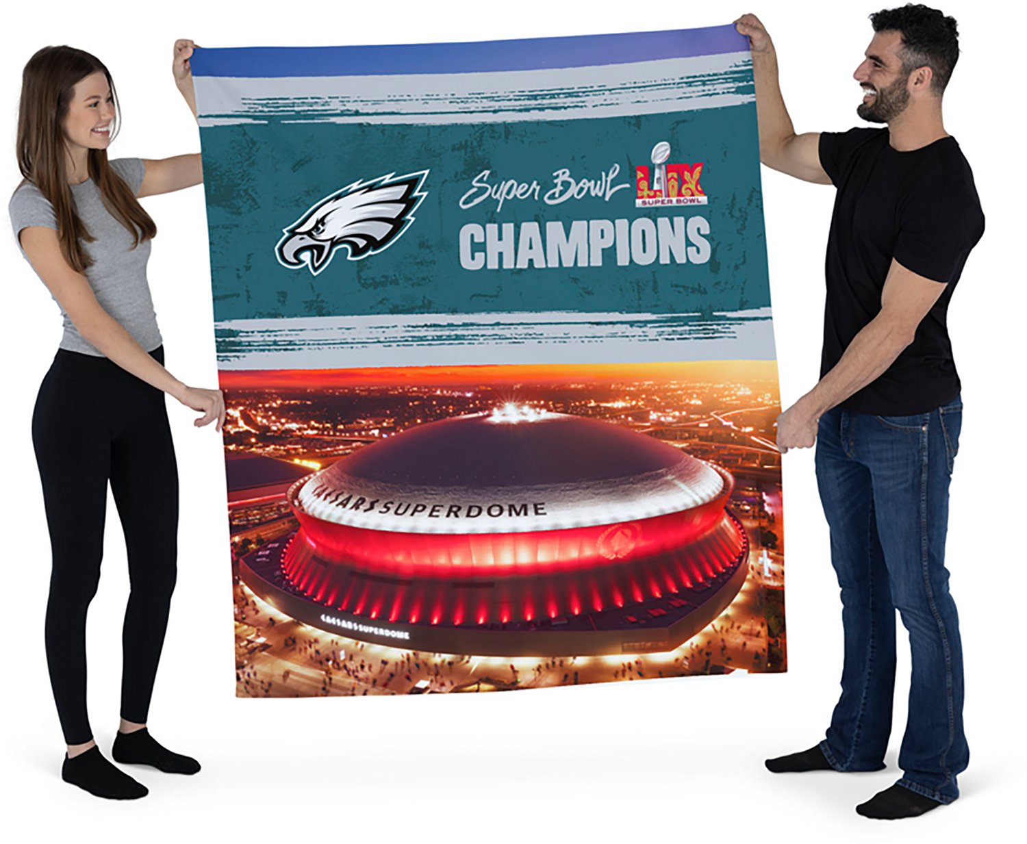 The Northwest Eagles '25 Super Bowl LIX Wall Hanging 50"x60" - view number 2