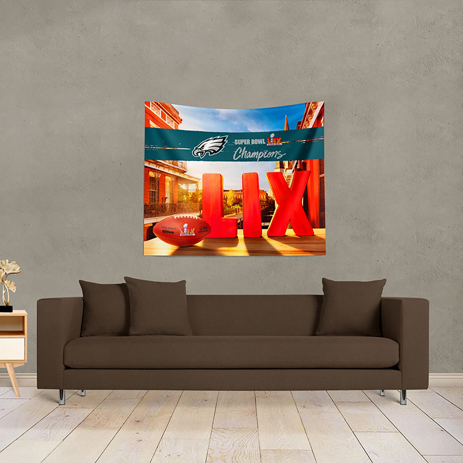 The Northwest Eagles '25 Super Bowl LIX Wall Hanging 34"x40" - view number 3