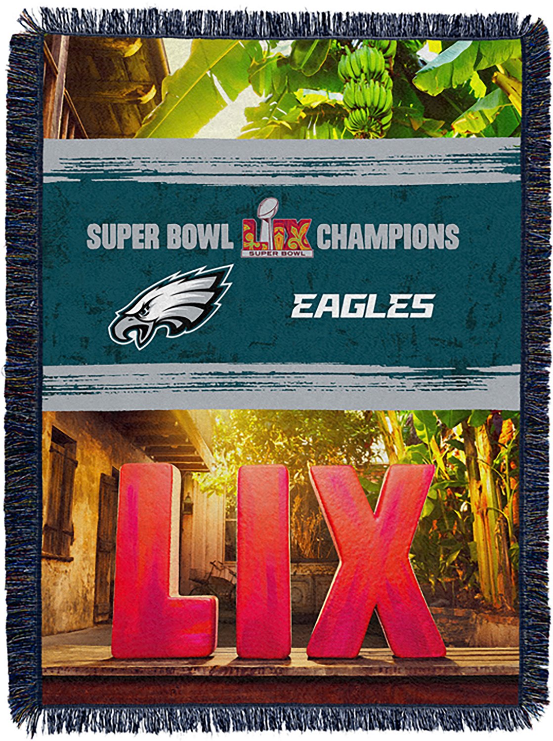 The Northwest Eagles '25 Super Bowl LIX Throw Blanket 48"x60"