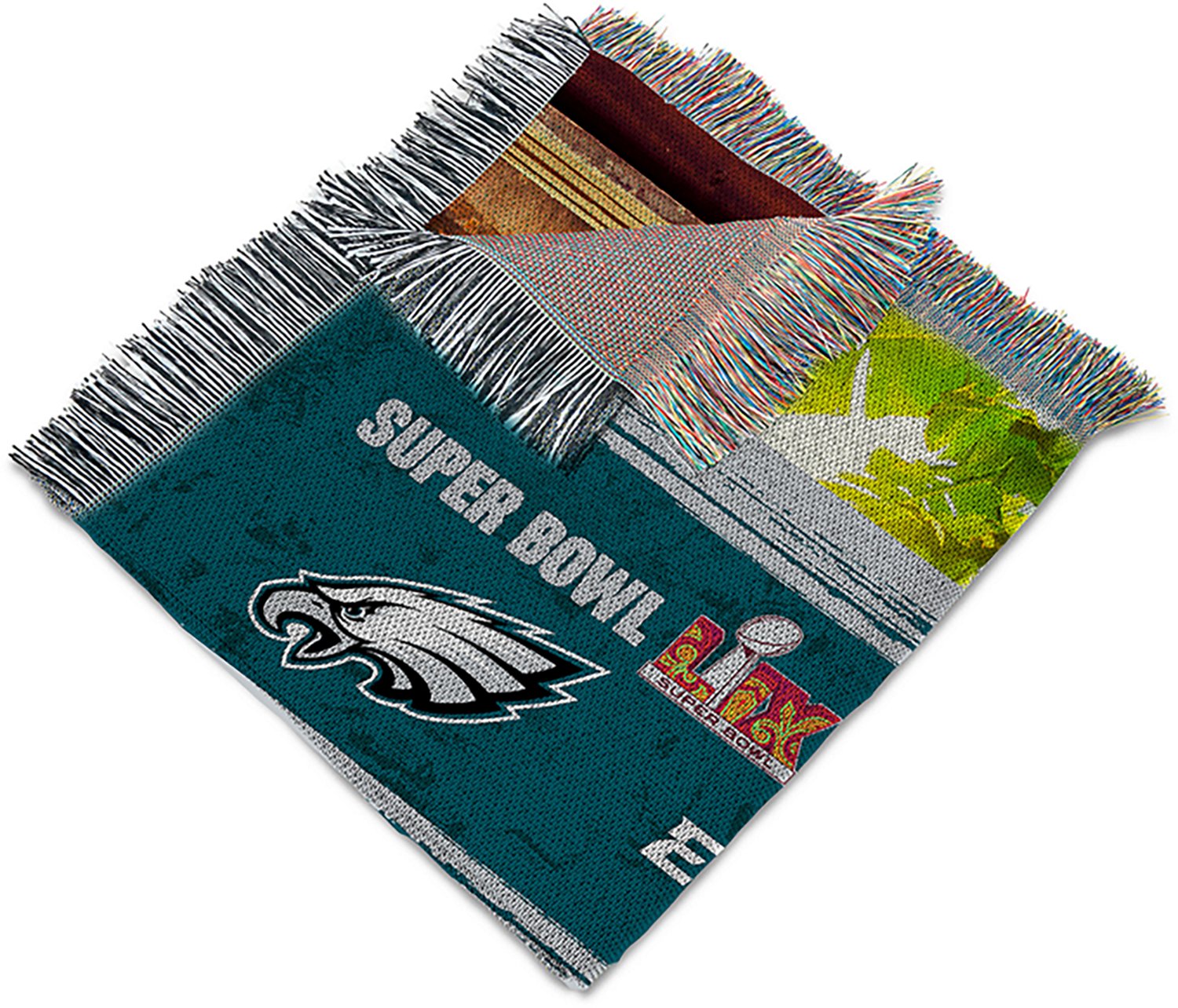 The Northwest Eagles '25 Super Bowl LIX Throw Blanket 48"x60" - view number 3
