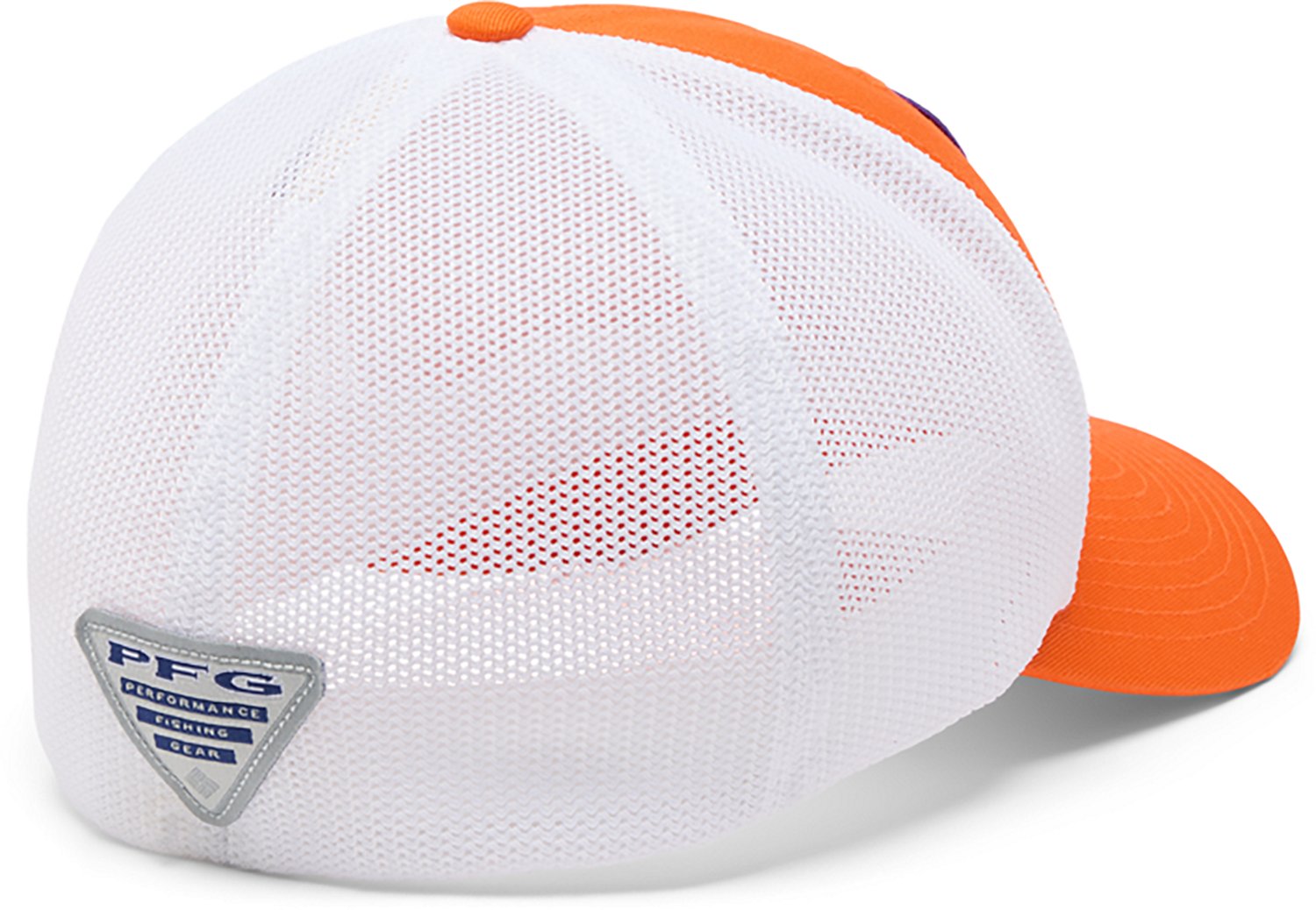 Columbia Sportswear Men's Clemson Tigers PFG Mesh Hooks Baseball Cap - view number 2
