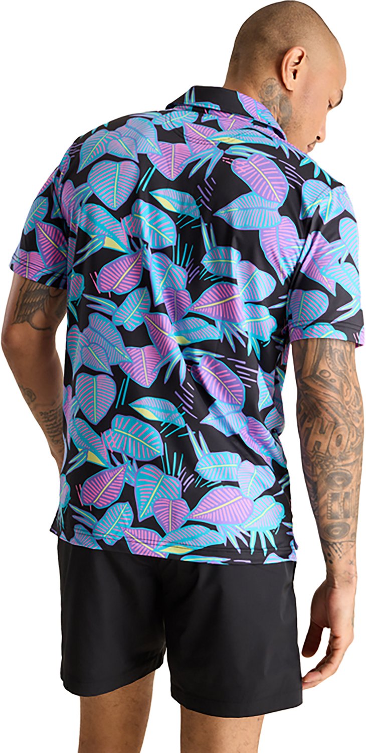 Chubbies Men's The Fluorescent Funk Performance Polo Shirt - view number 2