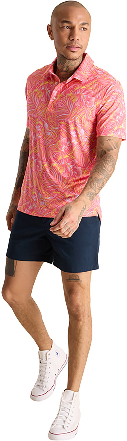 Chubbies Men's The Raz-matazz Performance Polo Shirt - view number 5