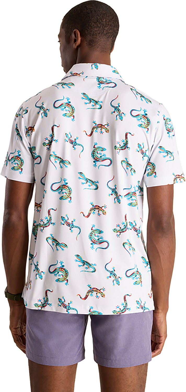 Chubbies Men's The Busy Lizard Performance Polo - view number 2