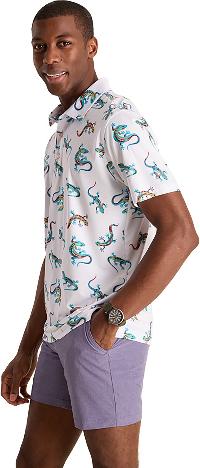 Chubbies Men's The Busy Lizard Performance Polo - view number 3