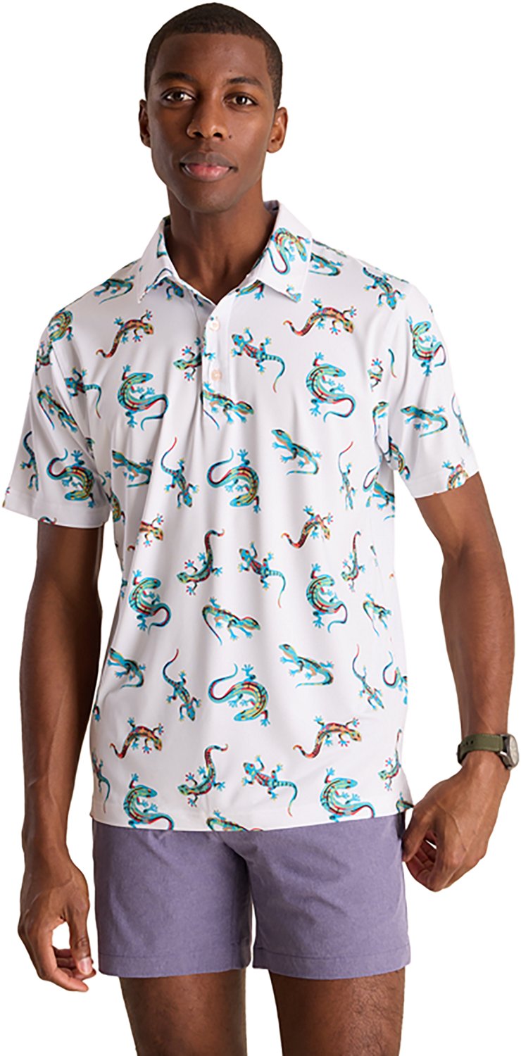 Chubbies Men's The Busy Lizard Performance Polo - view number 4