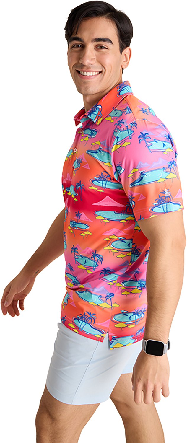 Chubbies Men's The Offsite '24 Performance Polo Shirt - view number 3