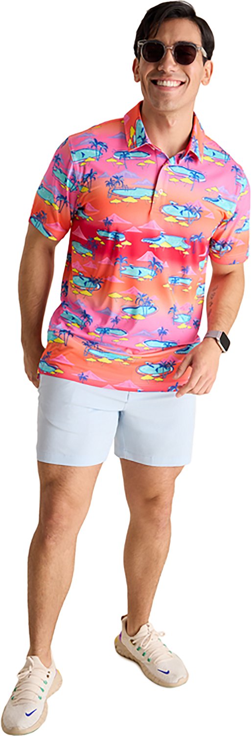 Chubbies Men's The Offsite '24 Performance Polo Shirt - view number 4