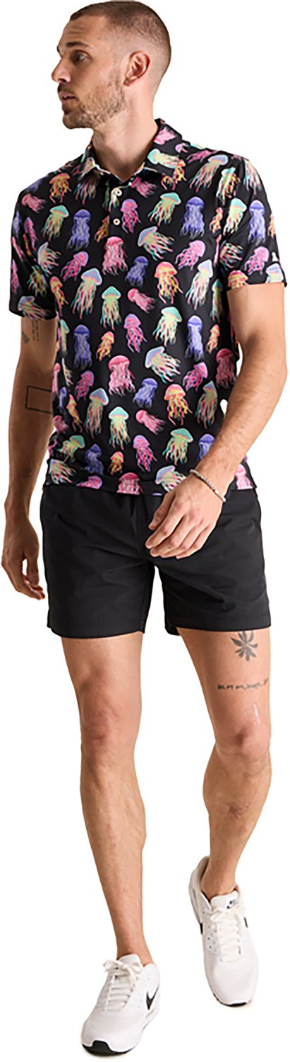 Chubbies Men's The Don't Be Jelly Performance Polo Shirt                                                                         - view number 4